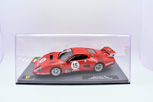 Modellino auto Ferrari 512 BB racing collection scala 1:43 ixo diecast modellismo - Image 2