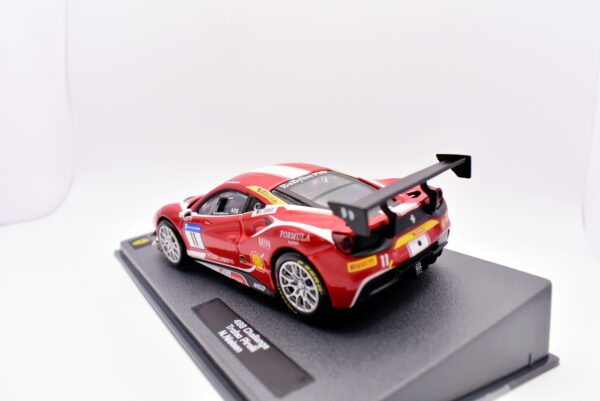 Modellino auto Ferrari 488 challenge racing collection scala 1:43 ixo diecast modellismo - Image 5