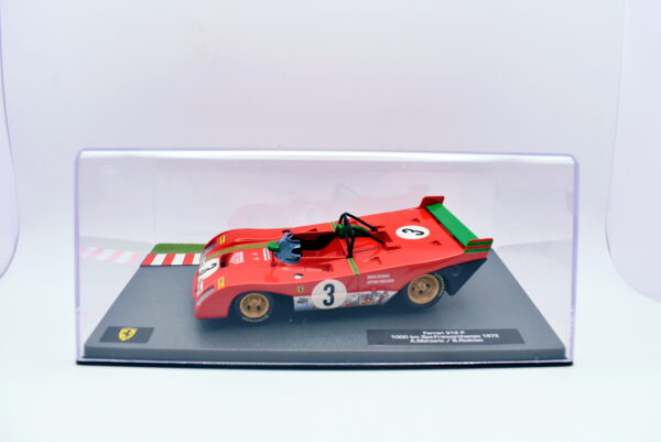 Modellino auto Ferrari 312 P racing collection scala 1:43 ixo diecast modellismo - Image 2