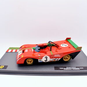 Modellino auto Ferrari 312 P racing collection scala 1:43 ixo diecast modellismo