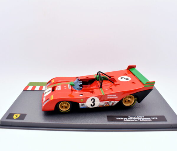 Modellino auto Ferrari 312 P racing collection scala 1:43 ixo diecast modellismo