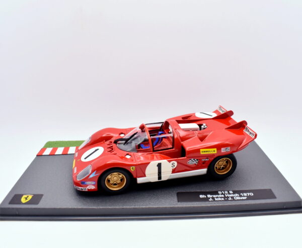 Modellino auto Ferrari 512 S racing collection scala 1:43 ixo diecast modellismo