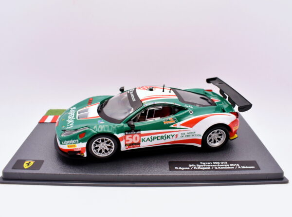 Modellino auto Ferrari 458 GT3 racing collection scala 1:43 ixo diecast modellismo