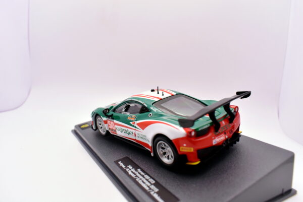Modellino auto Ferrari 458 GT3 racing collection scala 1:43 ixo diecast modellismo - Image 4