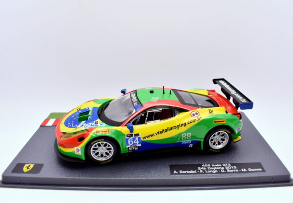 Modellino auto Ferrari 458 italia GT3 racing collection scala 1:43 ixo diecast modellismo