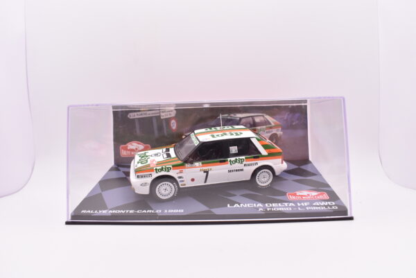 Modellino auto rally scala 1:43 Lancia delta HF modellismo statico - Image 2