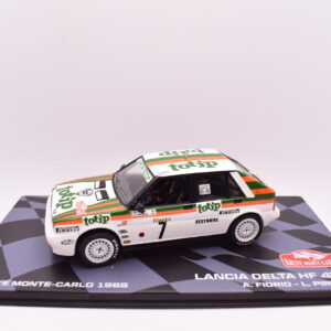 Modellino auto rally scala 1:43 Lancia delta HF modellismo statico