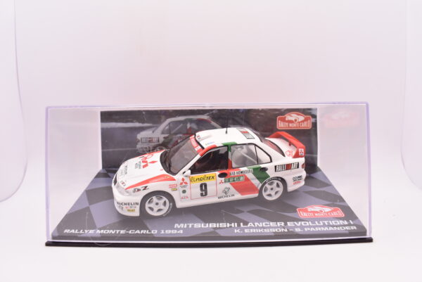 Modellino auto rally scala 1:43 Mitsubishi lancer evolution I modellismo statico - Image 2
