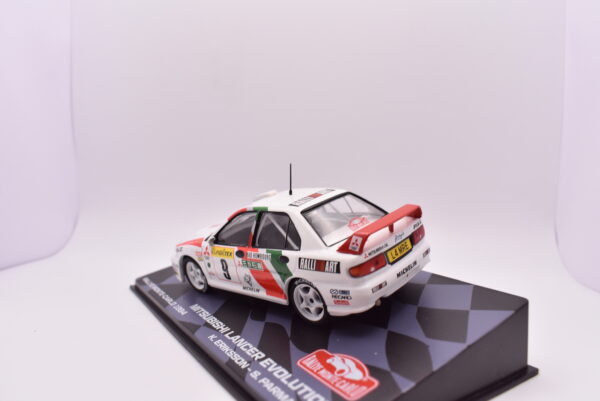 Modellino auto rally scala 1:43 Mitsubishi lancer evolution I modellismo statico - Image 4