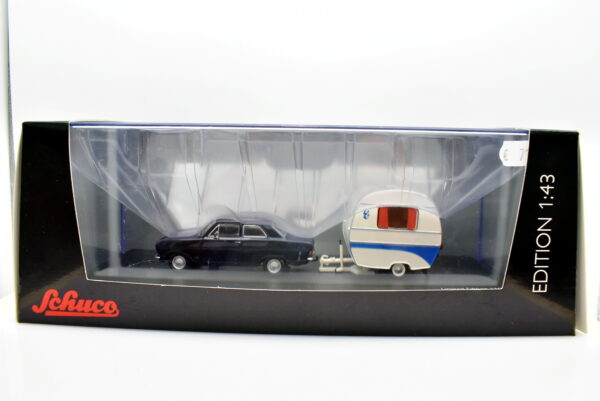 Modellino Auto Scala 1:43 Opel kadett B ROULOTTE Schuco diecast modellismo car - Image 2