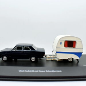 Modellino Auto Scala 1:43 Opel kadett B ROULOTTE Schuco diecast modellismo car