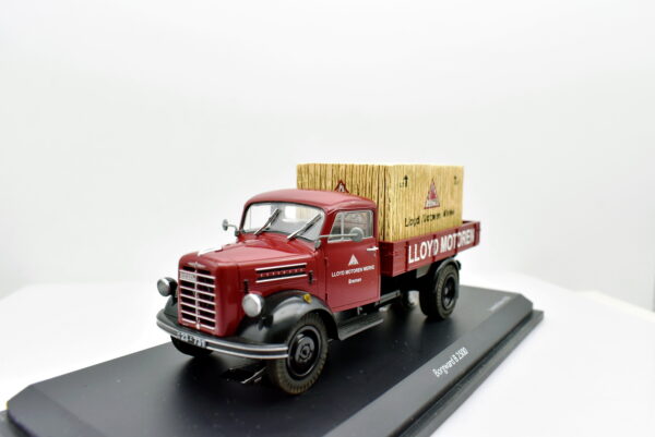 Modellino camion scala 1:43 Bogward B 2500 modellismo statico schuco - Image 4