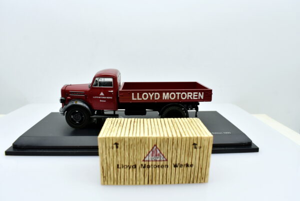 Modellino camion scala 1:43 Bogward B 2500 modellismo statico schuco - Image 6