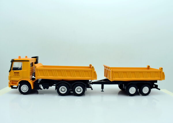 Modellino camion scala 1:43 Mercedes muldenkipper CONRAD modellismo statico - Image 2