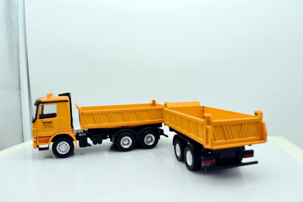 Modellino camion scala 1:43 Mercedes muldenkipper CONRAD modellismo statico - Image 5