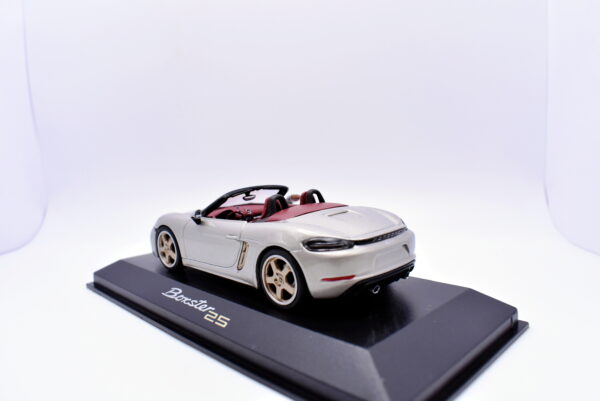 Modellino auto scala 1:43 Porsche boxster 25 diecast modellismo da collezione - Image 5