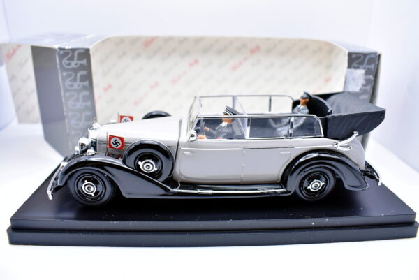 Modellino auto scala 1:43 Mercedes benz 770 con hitler Rio diecast modellismo statico - Image 3