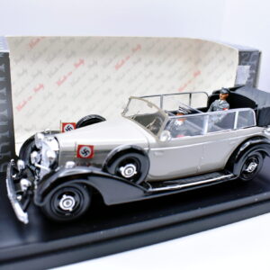 Modellino auto scala 1:43 Mercedes benz 770 con hitler Rio diecast modellismo statico