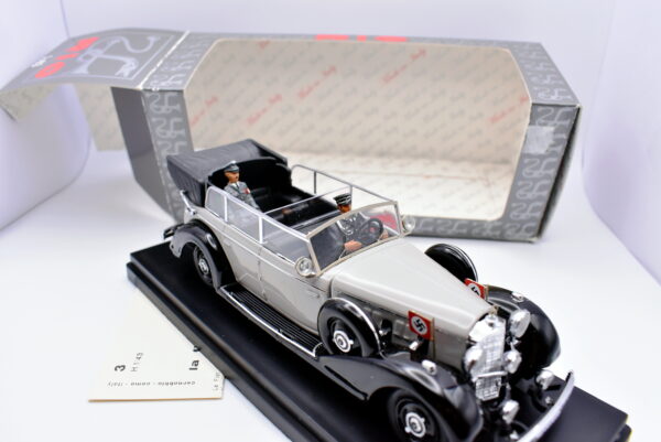 Modellino auto scala 1:43 Mercedes benz 770 con hitler Rio diecast modellismo statico - Image 5