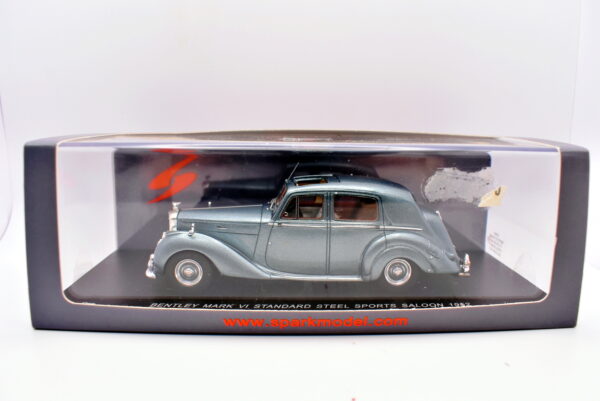 Modellino auto epoca 1:43 Bentley mark VI spark modellismo statico collezione - Image 2