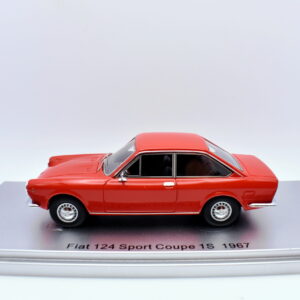 Modellino auto scala 1:43 Fiat 124 sport coupe 1S Kess modellismo statico
