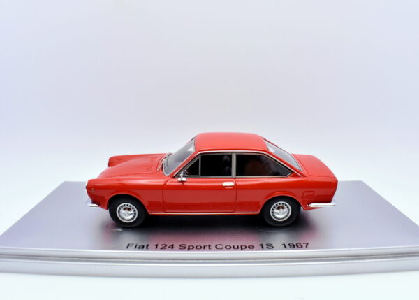 Modellino auto scala 1:43 Fiat 124 sport coupe 1S Kess modellismo statico