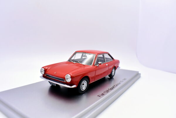 Modellino auto scala 1:43 Fiat 124 sport coupe 1S Kess modellismo statico - Image 3