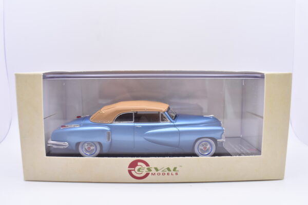 Modellino auto 1:43 tucker torpedo convertible collezione modellismo statico esval models - Image 2