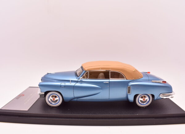 Modellino auto 1:43 tucker torpedo convertible collezione modellismo statico esval models