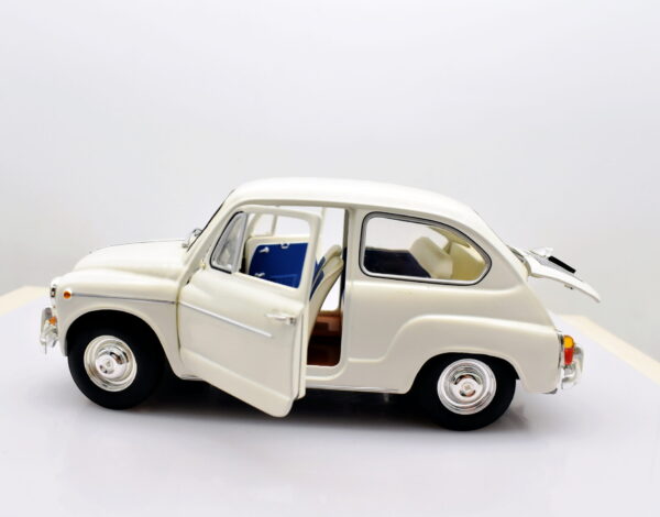 Modellino auto scala 1:18 FIAT 600 ABARTH 1000 TC diecast modellismo da collezione