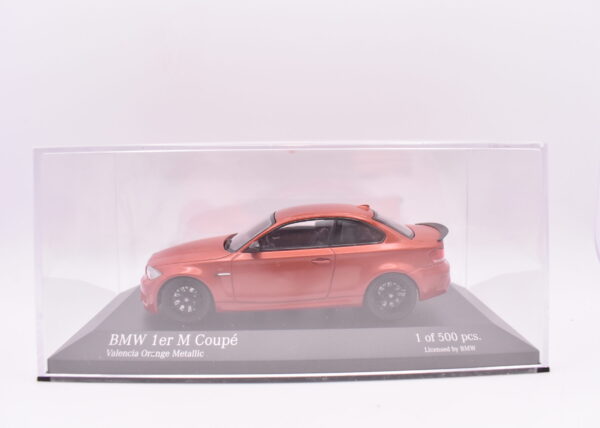 Modellino auto scala 1:43 BMW 1er M Coupe minichamps diecast modellismo da collezione - Image 2