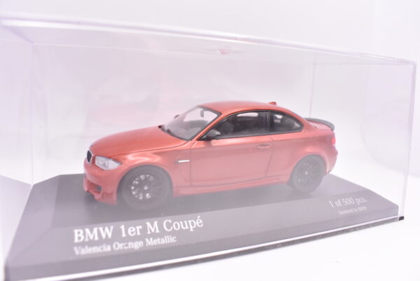 Modellino auto scala 1:43 BMW 1er M Coupe minichamps diecast modellismo da collezione - Image 3