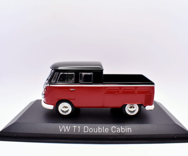 Modellino auto scala 1:43 VW T1 double cabin diecast modellismo da collezione norev