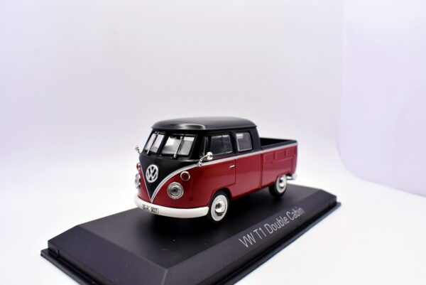 Modellino auto scala 1:43 VW T1 double cabin diecast modellismo da collezione norev - Image 3