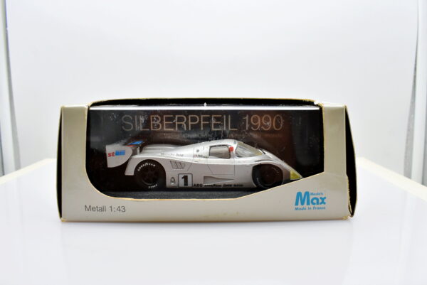 Modellino auto scala 1:43 MERCEDES benz C11 models max diecast modellismo da collezione - Image 5