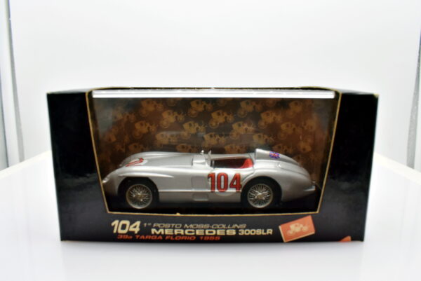 Modellino auto scala 1:43 MERCEDES 300 SLR 104 brumm diecast modellismo da collezione - Image 2