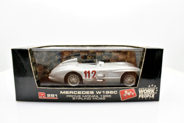 Modellino auto scala 1:43 MERCEDES W 196C brumm diecast modellismo da collezione - Image 5