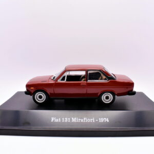 Modellino auto scala 1:43 fiat 131 mirafiori diecast modellismo collezione
