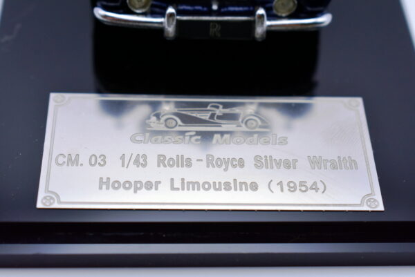 Modellino auto scala 1:43 Rolls Royce Silver wraith hooper limousine ATC modellismo statico - Image 6