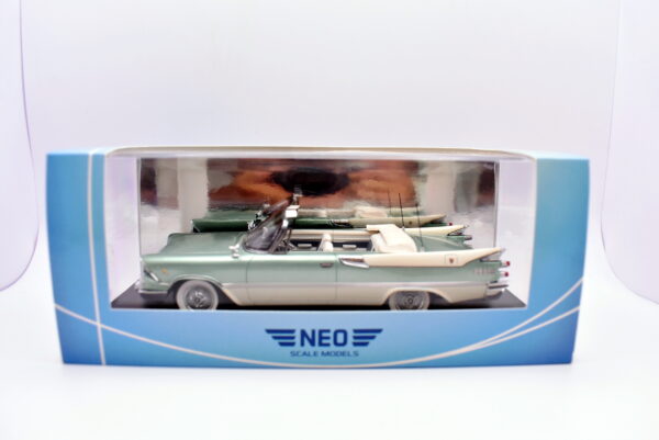 Modellino auto scala 1:43 Dodge custom royal lancer convertible Neo modellismo da collezione - Image 2