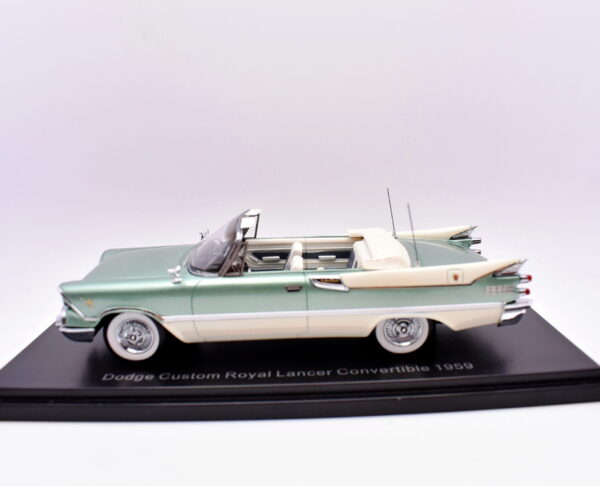 Modellino auto scala 1:43 Dodge custom royal lancer convertible Neo modellismo da collezione