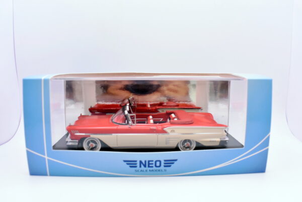 Modellino auto scala 1:43 Chevrolet bel air impala convertible Neo modellismo da collezione - Image 2