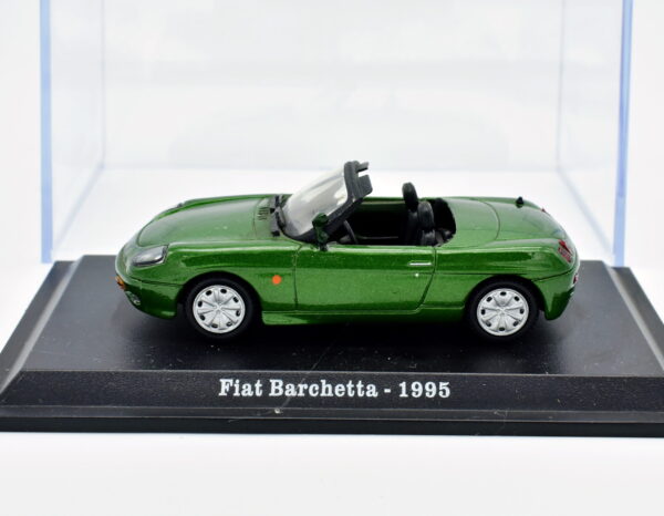 Modellino auto scala 1:43 FIAT BARCHETTA diecast collezione da edicola