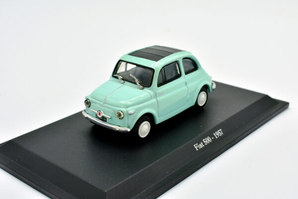 Modellino auto scala 1:43 Fiat 500 Norev diecast modellismo statico - Image 2