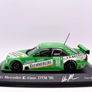 Modellino auto racing scala 1:43 Mercedes AMG C Klasse DTM 95  diecast modellismo collezione minichamps