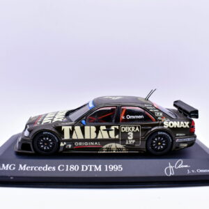Modellino auto racing scala 1:43 AMG mercedes C180 DTM minichamps modellismo statico