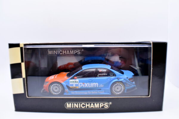 Modellino auto racing scala 1:43 Mercedes benz C class DTM minichamps modellismo statico - Image 2