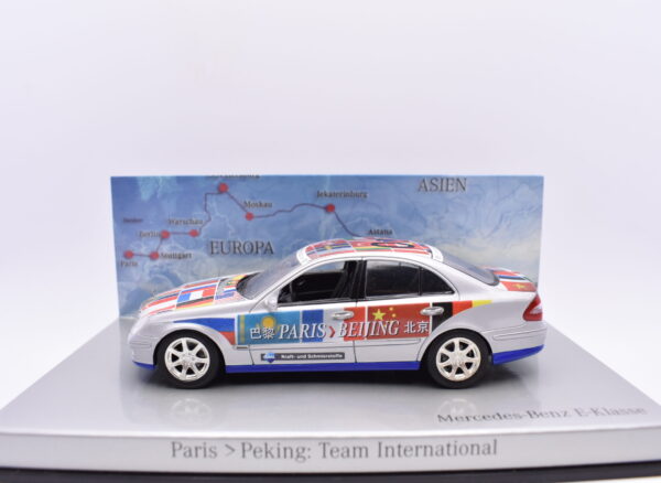 Modellino auto rally scala 1:43 Mercedes benz E klasse minichamps modellismo statico