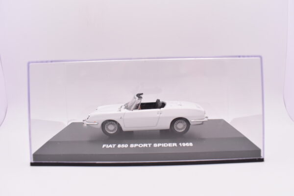 Modellini auto da collezione scala 1:43 FIAT 850 sport spider diecast modellismo statico - Image 2