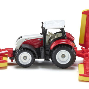 Modellino trattore Siku  TRATTORE CFALCIATRICE modellismo statico